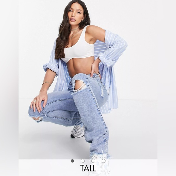 NEW Tall Missguided distressed jeans✨ - Picture 2 of 7